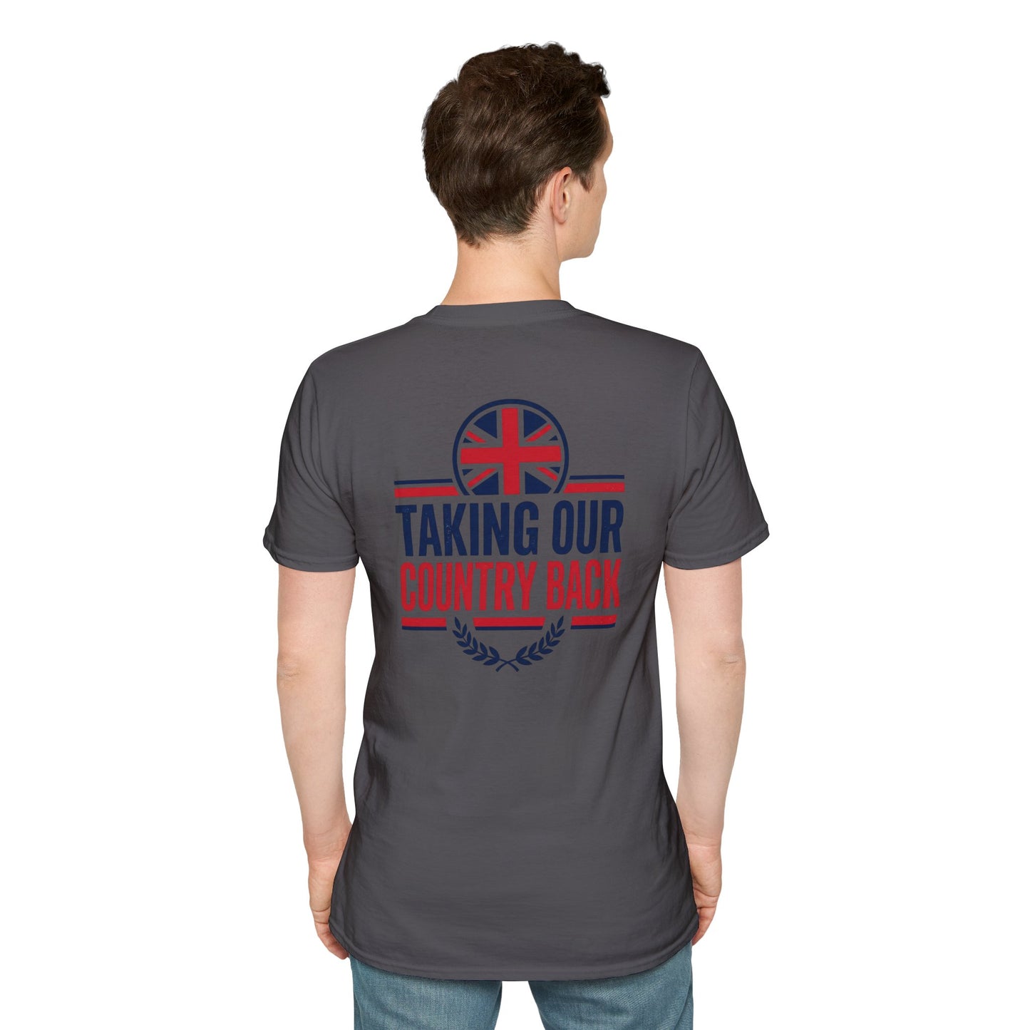 'Taking Our Country Back' Chest Logo T-Shirt