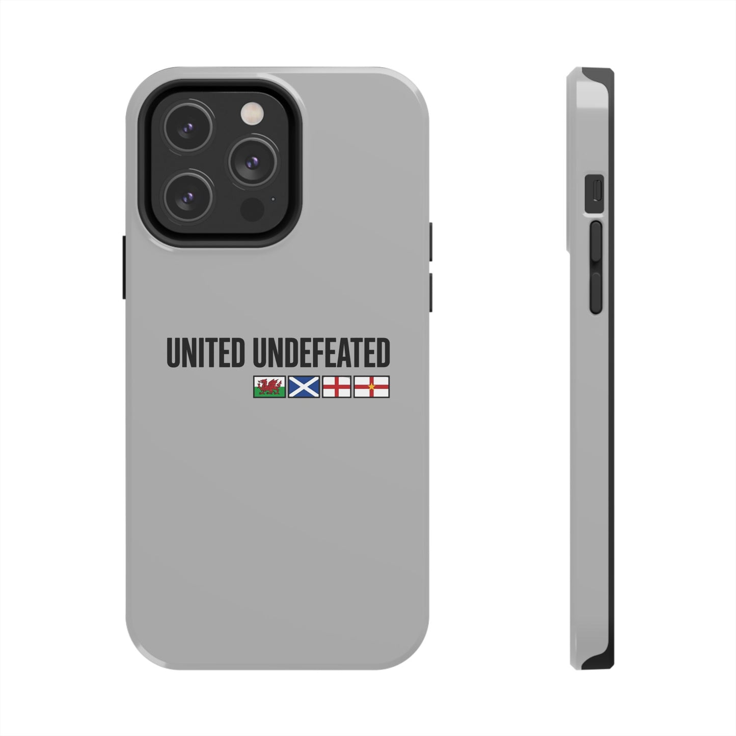United Undefeated phone case | minimalist flag stripe design