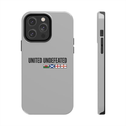 United Undefeated phone case | minimalist flag stripe design
