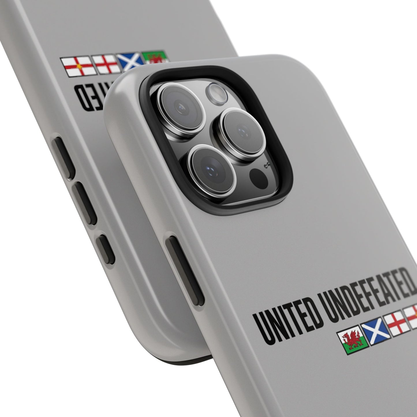 United Undefeated phone case | minimalist flag stripe design