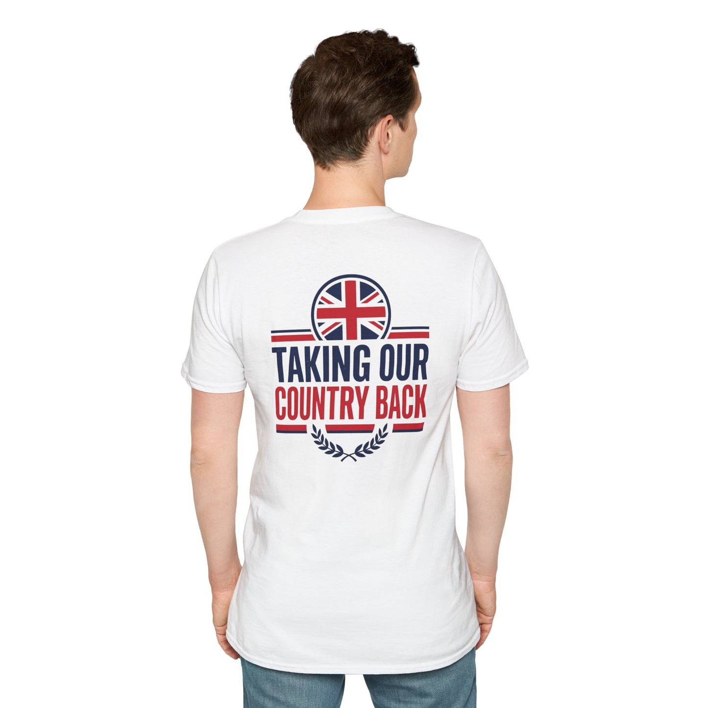 'Taking Our Country Back' Chest Logo T-Shirt