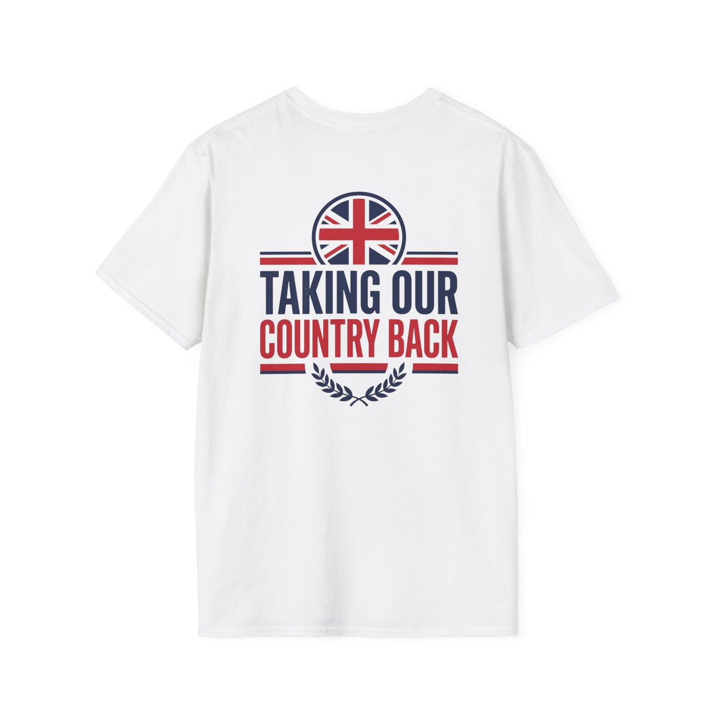 'Taking Our Country Back' Chest Logo T-Shirt