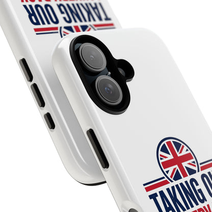 Phone Case - "Taking Our Country Back" Union Jack Patriotic Protective Cover
