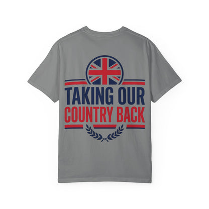 Taking Our Country Back T-shirt | Union Jack Patriotic Graphic Tee