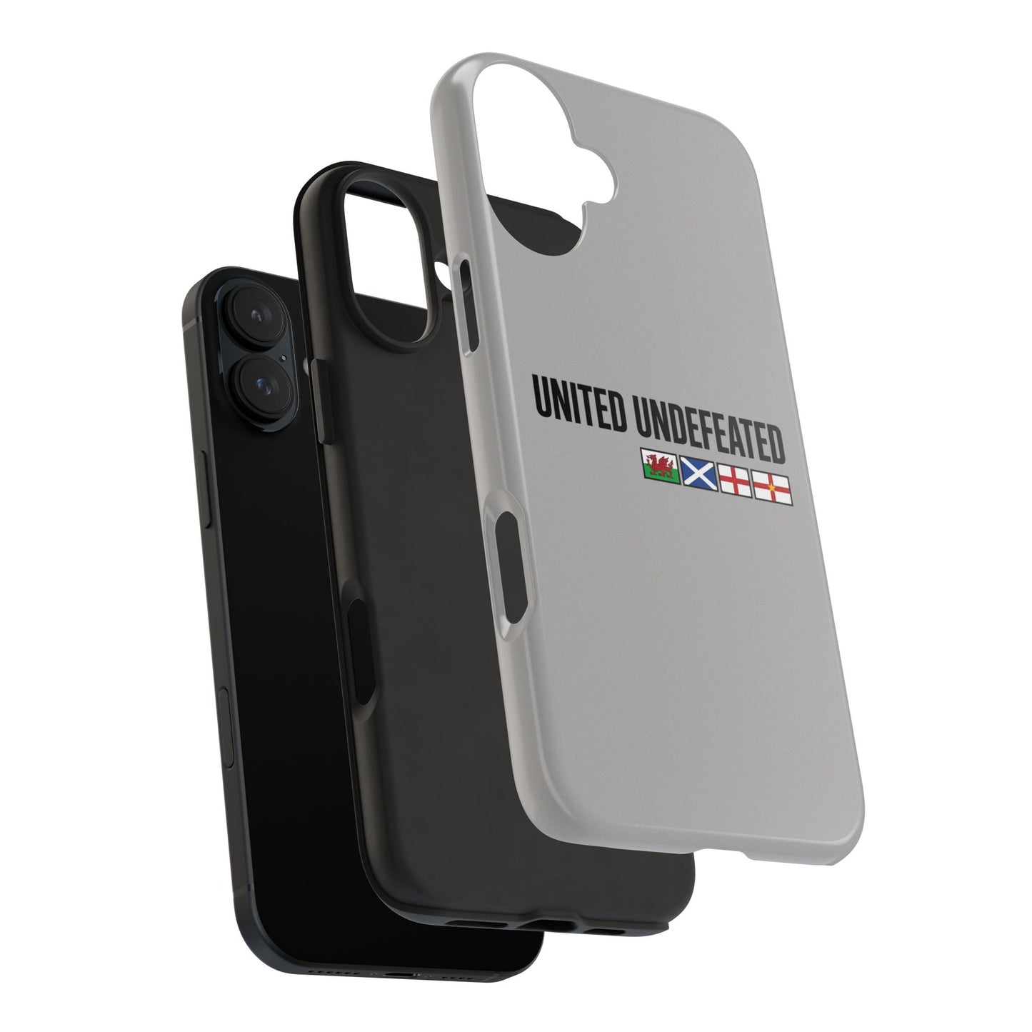 United Undefeated phone case | minimalist flag stripe design