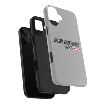 United Undefeated phone case | minimalist flag stripe design