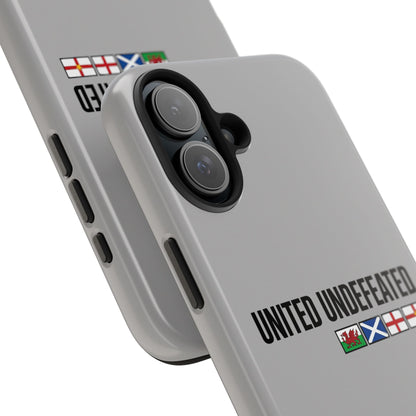 United Undefeated phone case | minimalist flag stripe design