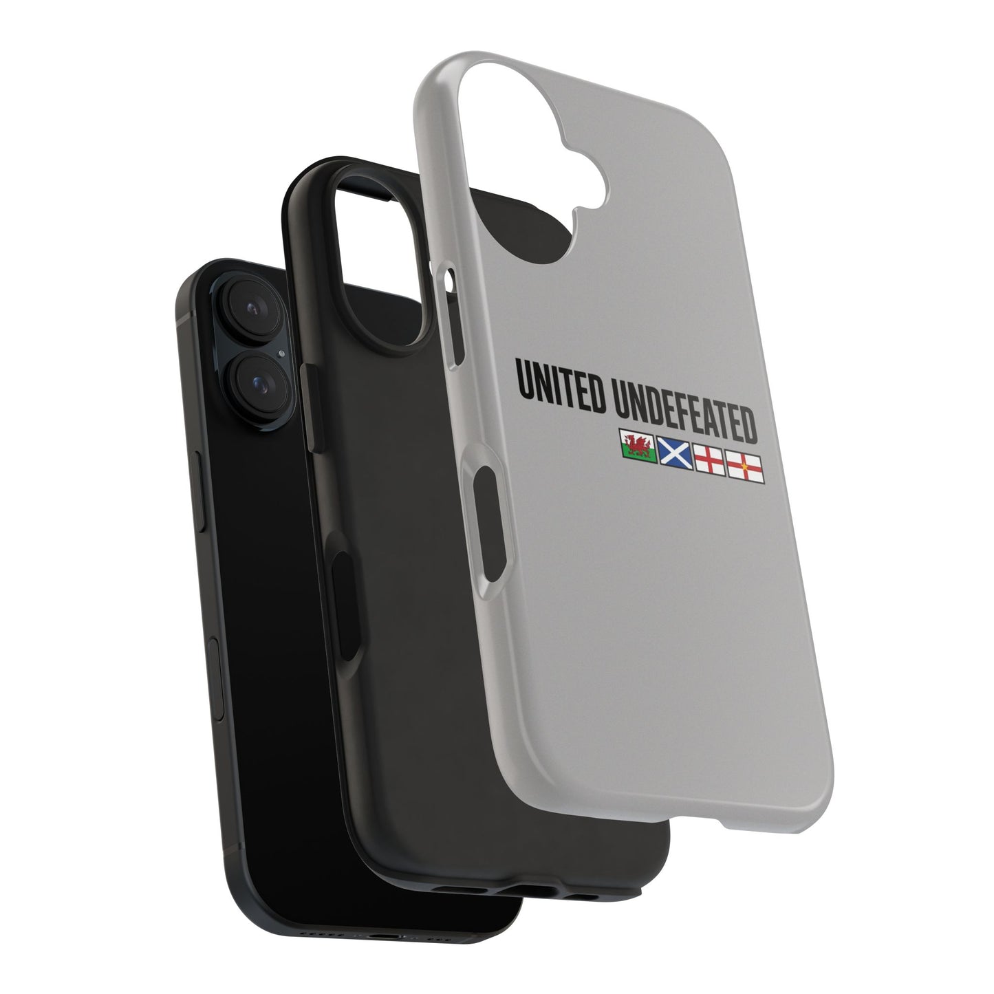 United Undefeated phone case | minimalist flag stripe design