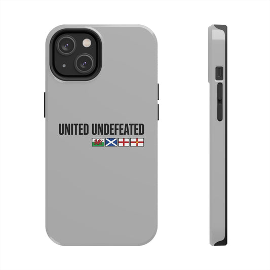 United Undefeated phone case | minimalist flag stripe design