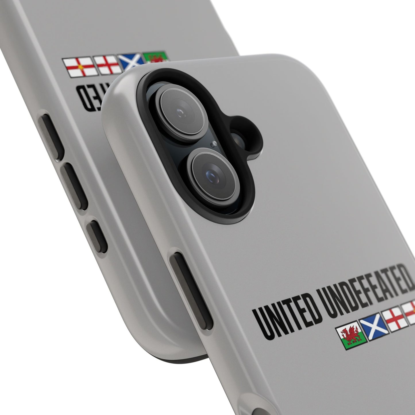 United Undefeated phone case | minimalist flag stripe design