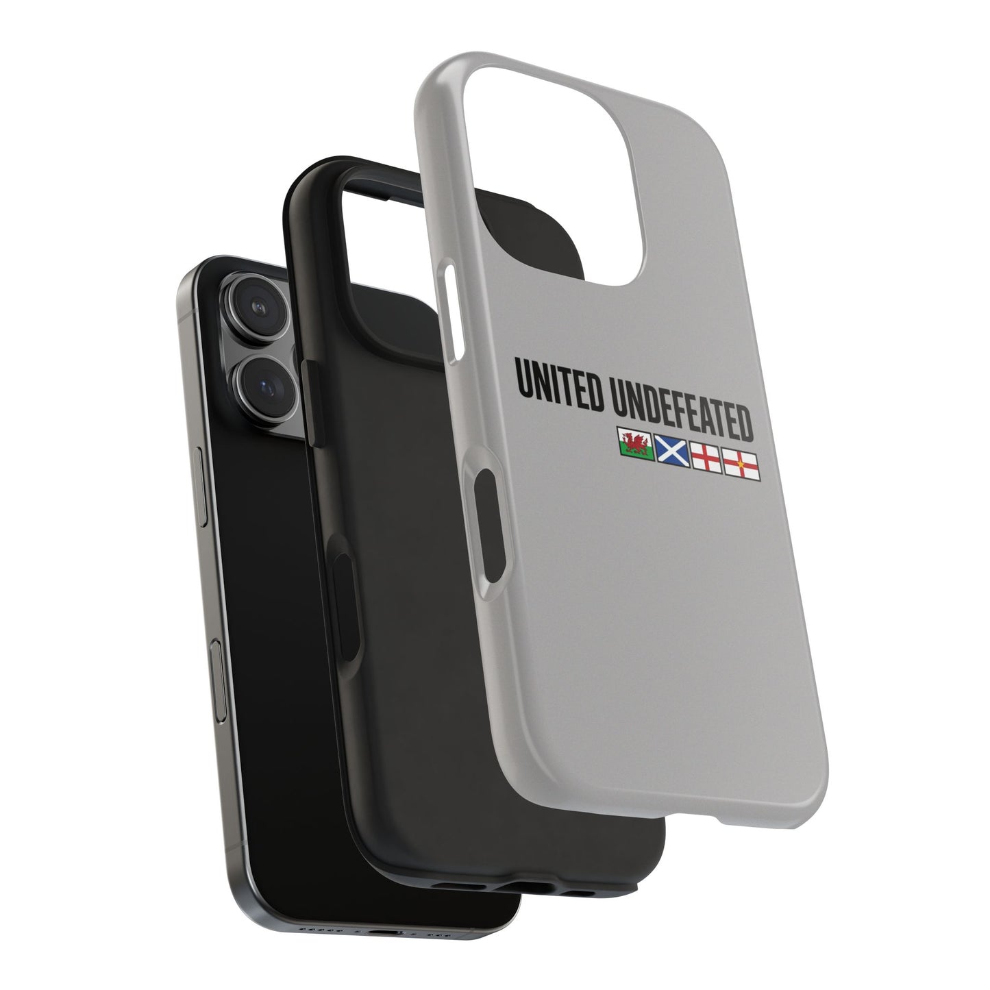 United Undefeated phone case | minimalist flag stripe design