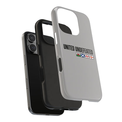 United Undefeated phone case | minimalist flag stripe design