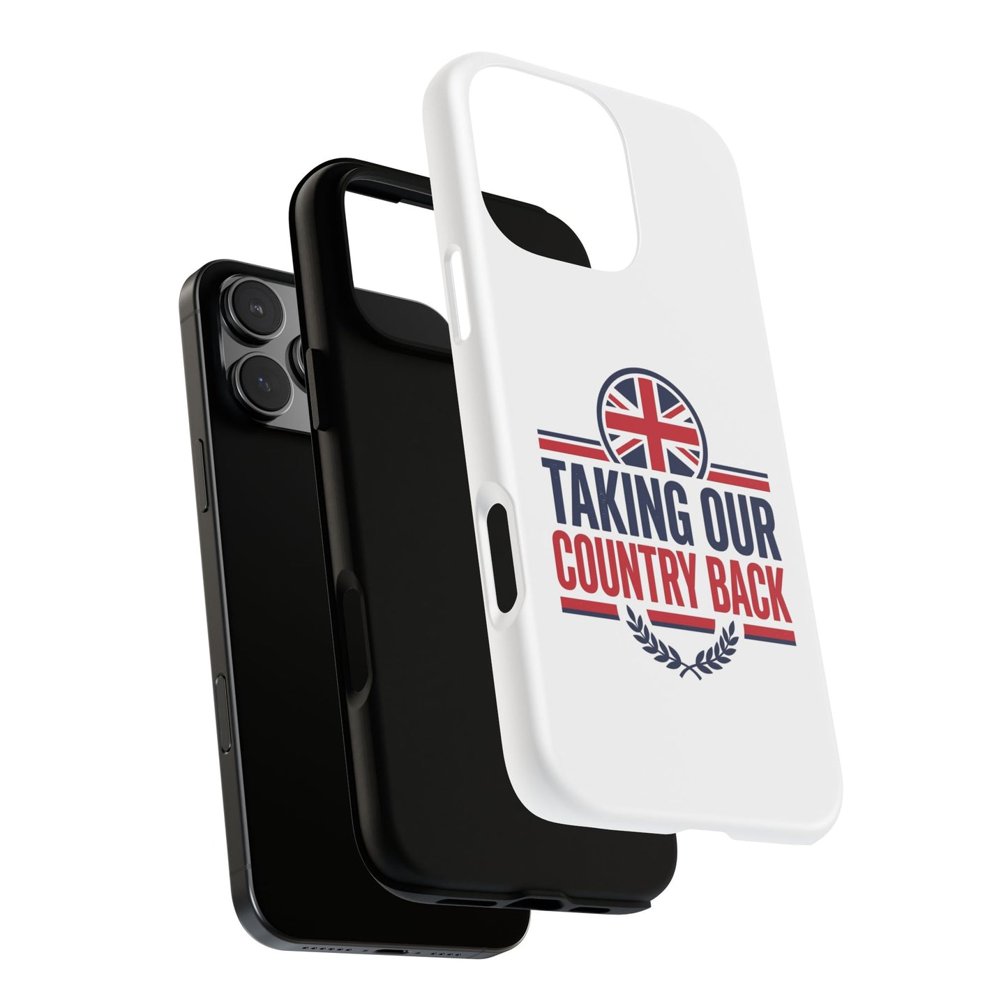 Phone Case - "Taking Our Country Back" Union Jack Patriotic Protective Cover