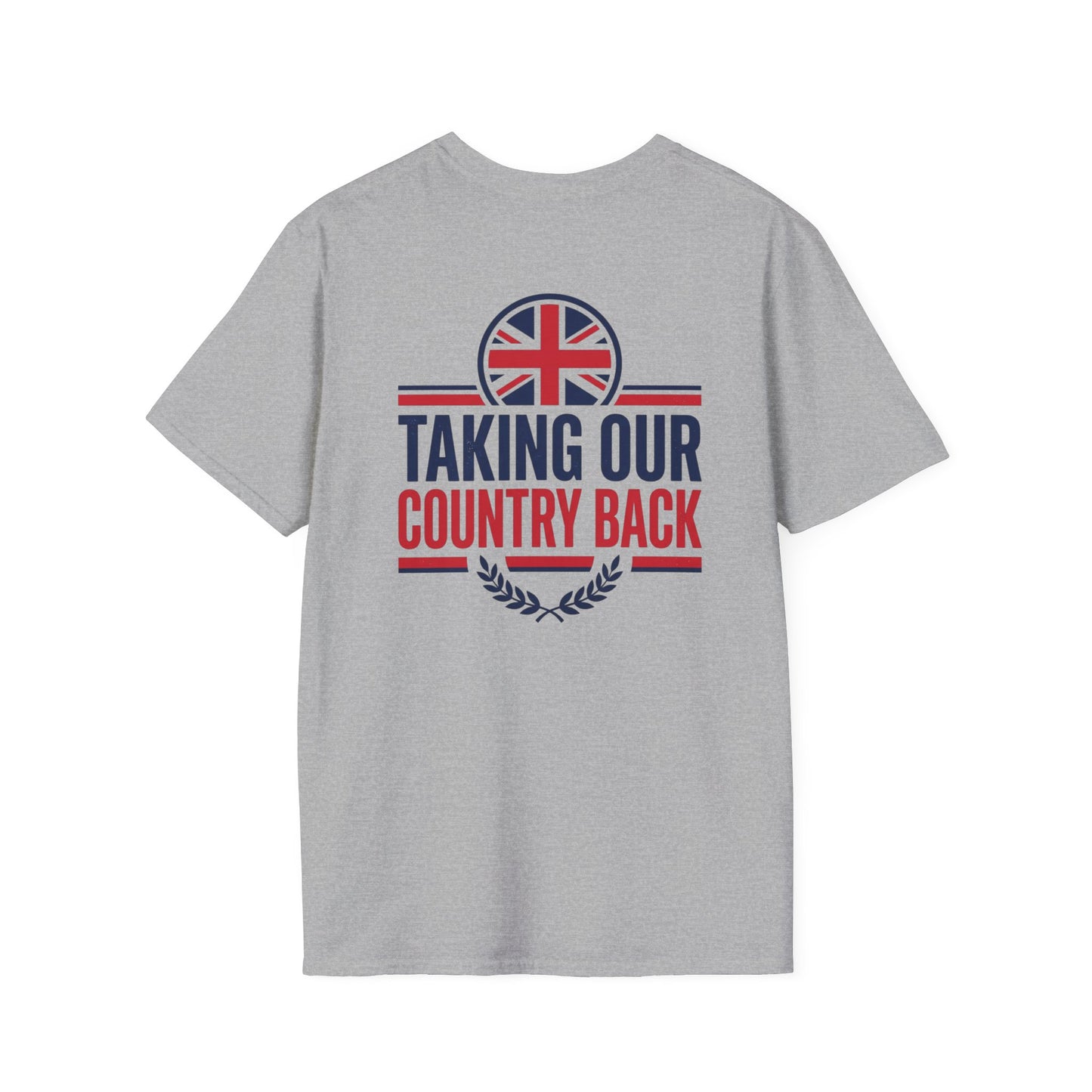 'Taking Our Country Back' Chest Logo T-Shirt