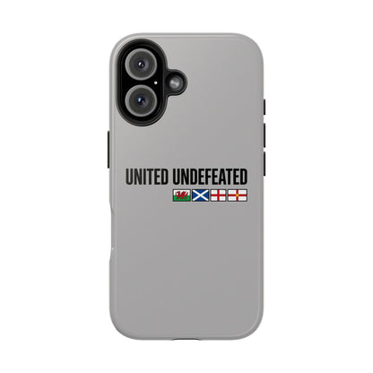 United Undefeated phone case | minimalist flag stripe design