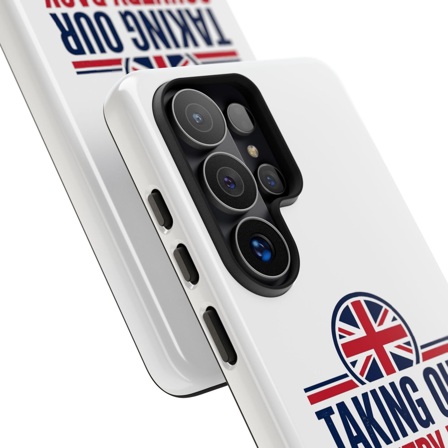 Phone Case - "Taking Our Country Back" Union Jack Patriotic Protective Cover