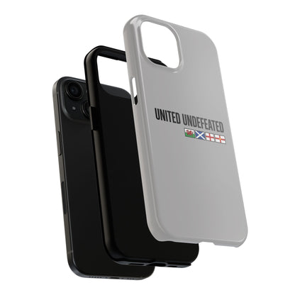 United Undefeated phone case | minimalist flag stripe design