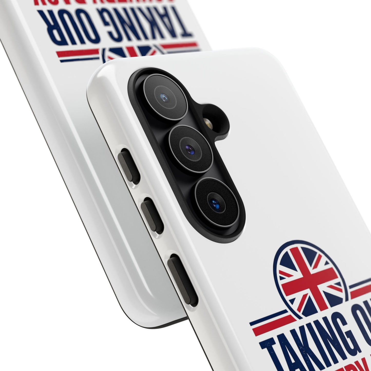 Phone Case - "Taking Our Country Back" Union Jack Patriotic Protective Cover