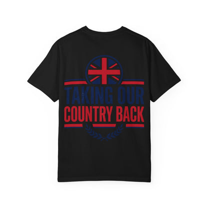 Taking Our Country Back T-shirt | Union Jack Patriotic Graphic Tee
