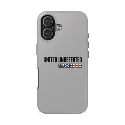 United Undefeated phone case | minimalist flag stripe design
