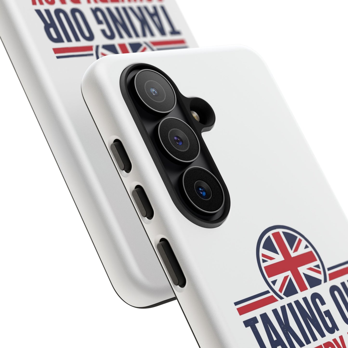 Phone Case - "Taking Our Country Back" Union Jack Patriotic Protective Cover