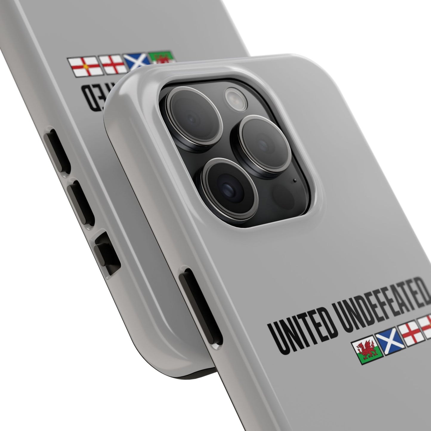 United Undefeated phone case | minimalist flag stripe design