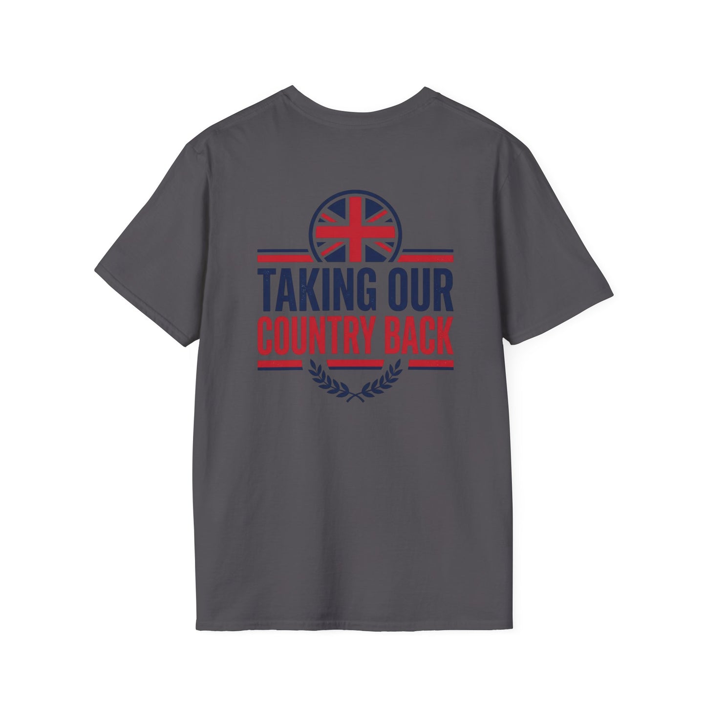 'Taking Our Country Back' Chest Logo T-Shirt