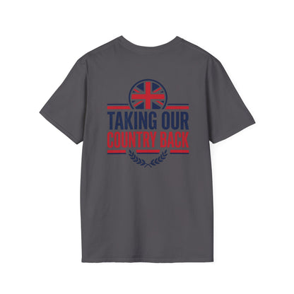 'Taking Our Country Back' Chest Logo T-Shirt