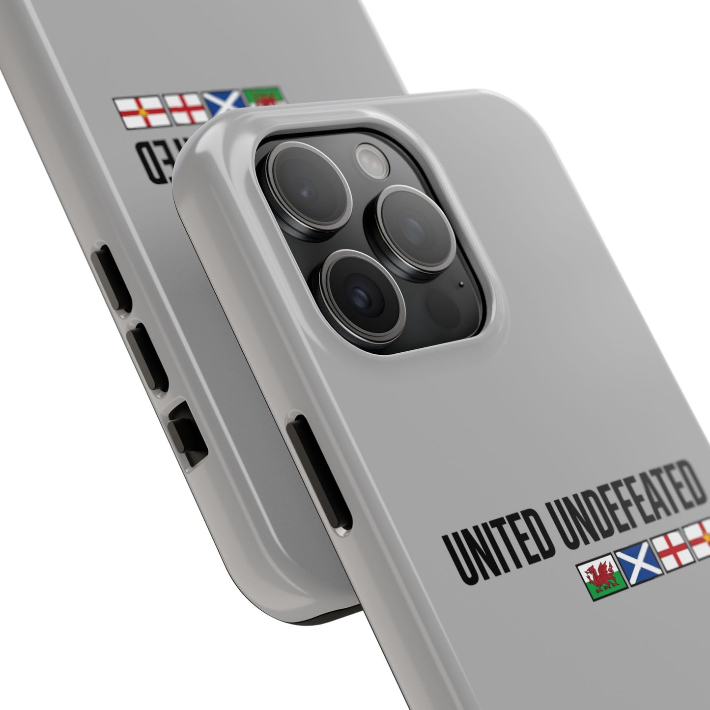 United Undefeated phone case | minimalist flag stripe design