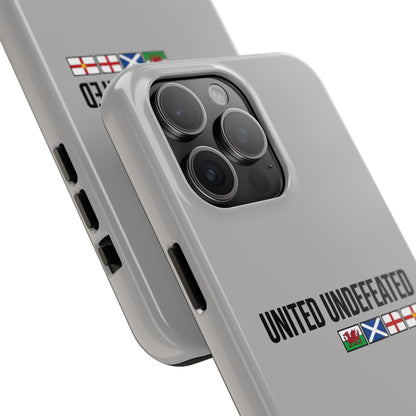 United Undefeated phone case | minimalist flag stripe design