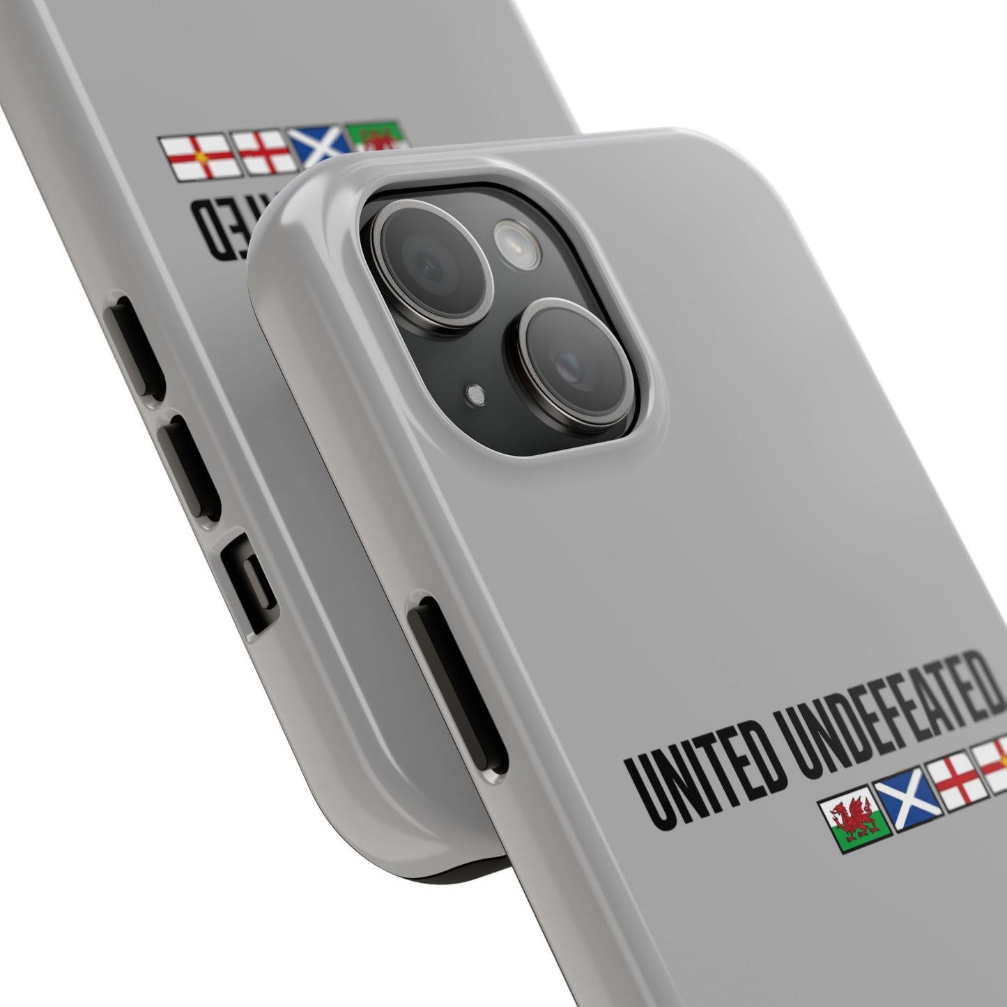 United Undefeated phone case | minimalist flag stripe design