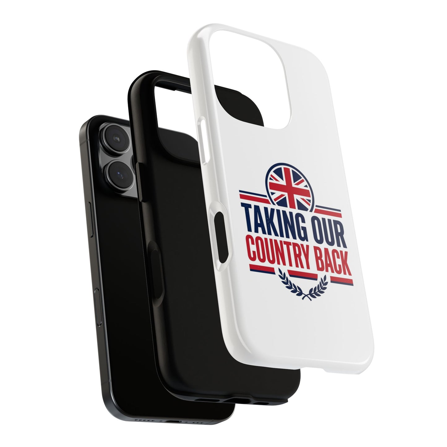 Phone Case - "Taking Our Country Back" Union Jack Patriotic Protective Cover