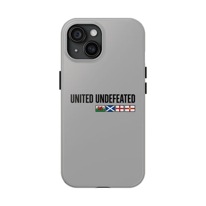 United Undefeated phone case | minimalist flag stripe design