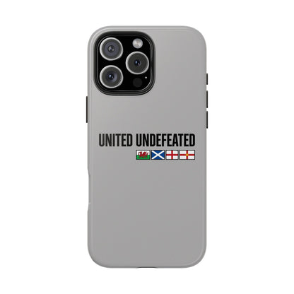 United Undefeated phone case | minimalist flag stripe design