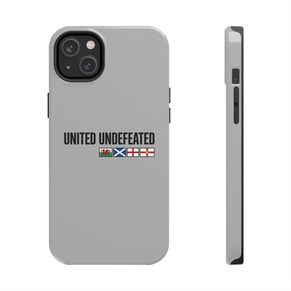 United Undefeated phone case | minimalist flag stripe design