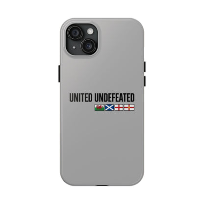 United Undefeated phone case | minimalist flag stripe design