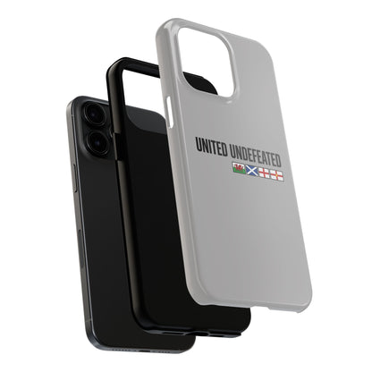 United Undefeated phone case | minimalist flag stripe design