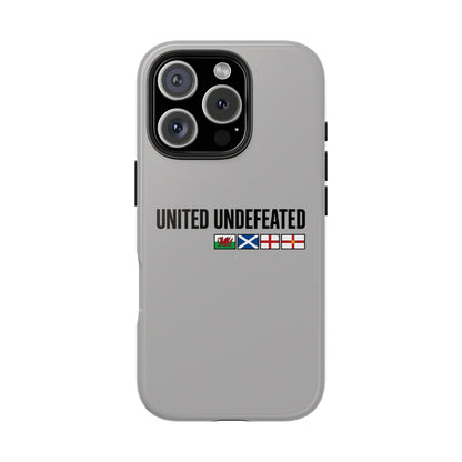 United Undefeated phone case | minimalist flag stripe design