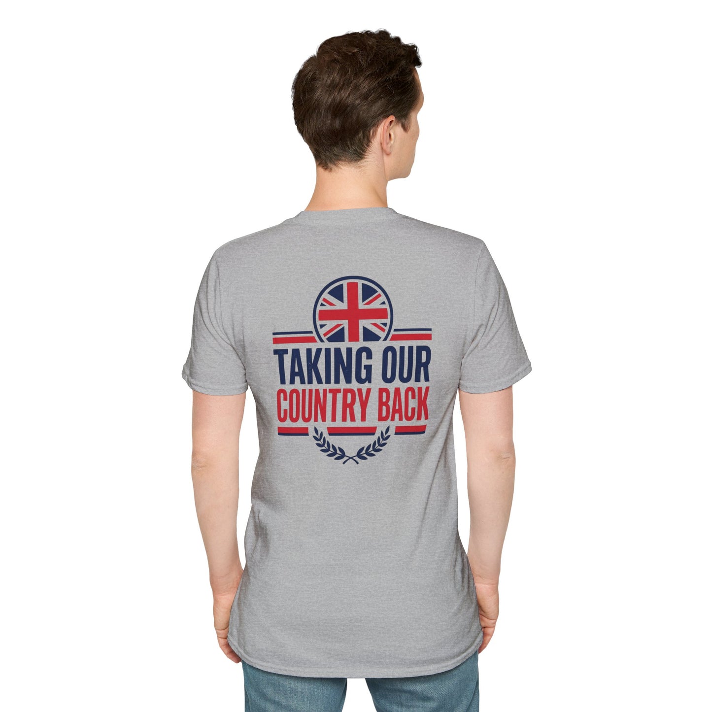 'Taking Our Country Back' Chest Logo T-Shirt