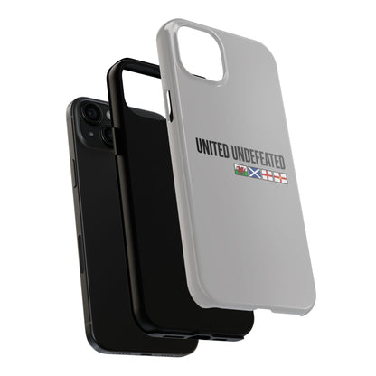 United Undefeated phone case | minimalist flag stripe design