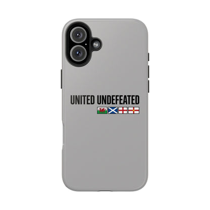 United Undefeated phone case | minimalist flag stripe design