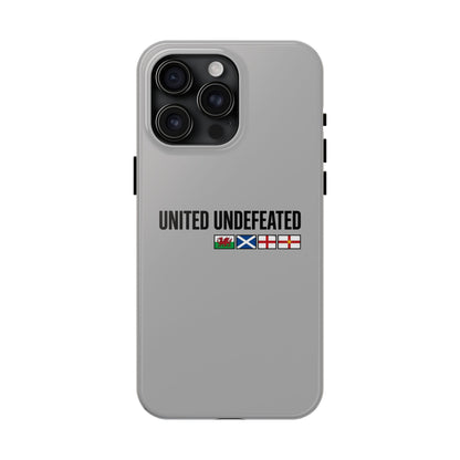 United Undefeated phone case | minimalist flag stripe design